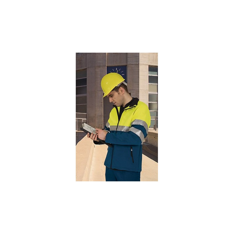 Jachetă softshell Hi-Vis STORM