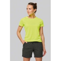 TRICOU SPORT RECICLAT PENTRU FEMEI CU GULER ROTUND