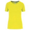 TRICOU SPORT RECICLAT PENTRU FEMEI CU GULER ROTUND
