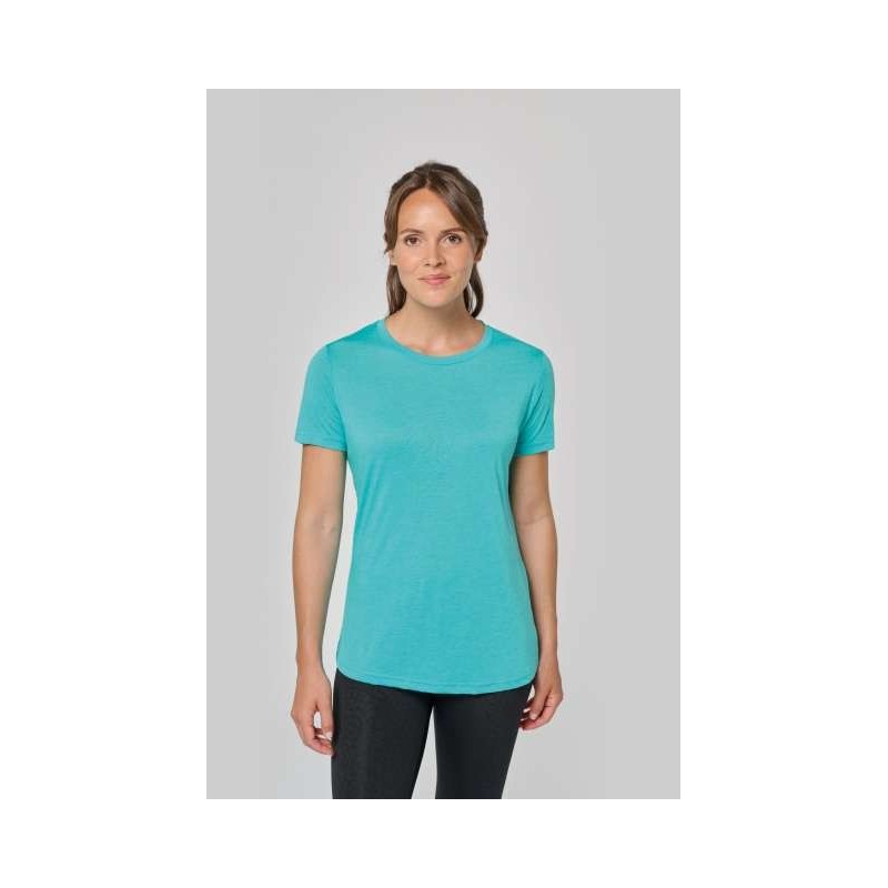 TRICOU SPORT TRIBLEND PENTRU FEMEI CU GULER ROTUND