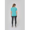 TRICOU SPORT TRIBLEND PENTRU FEMEI CU GULER ROTUND