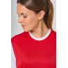 TRICOU UNISEX BICOLOR CU MÂNECĂ SCURTĂ
