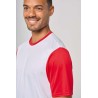 TRICOU UNISEX BICOLOR CU MÂNECĂ SCURTĂ