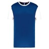 TRICOU UNISEX BICOLOR CU MÂNECĂ SCURTĂ