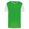 TRICOU UNISEX BICOLOR CU MÂNECĂ SCURTĂ