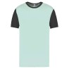 TRICOU UNISEX BICOLOR CU MÂNECĂ SCURTĂ