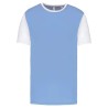 TRICOU UNISEX BICOLOR CU MÂNECĂ SCURTĂ