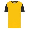 TRICOU UNISEX BICOLOR CU MÂNECĂ SCURTĂ
