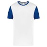 TRICOU UNISEX BICOLOR CU MÂNECĂ SCURTĂ