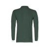 Tricou polo unisex cu mâneci lungi