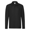 Tricou polo unisex cu mâneci lungi