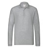 Tricou polo unisex cu mâneci lungi
