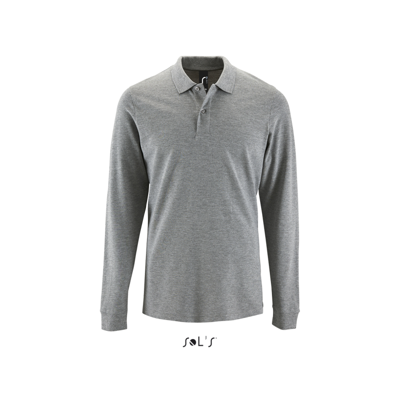 Tricou polo mânecă lungă bărbați PERFECT